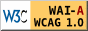 Conforms to Web Content Accessability Guidelines Level A